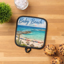 Baby Beach Aruba Caribbean Travel souvenir
