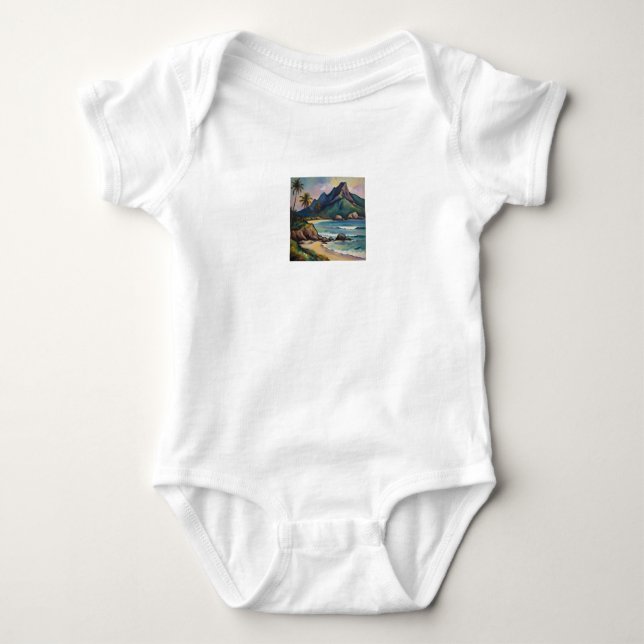Baby Beach Bodysuit (Front)