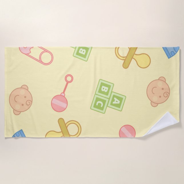 Baby Beach Towel (Front)