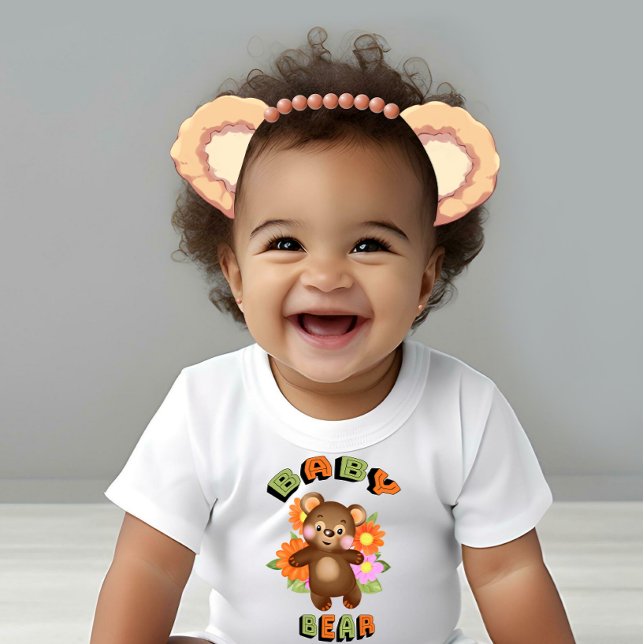 Baby bear baby bodysuit (Creator Uploaded)