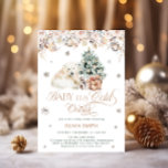 Baby Bear Baby it's Cold Outside Baby Shower Invitation<br><div class="desc">The Baby it's Cold Outside Winter Bear Baby Shower invitation is a charming and whimsical design, ideal for a cosy winter-themed celebration. At the heart of the invitation is an adorable polar bear, whose soft, cuddly appearance evokes warmth and joy. The bear, surrounded by gently falling snowflakes, creates a dreamy...</div>