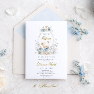Baby Bear Baby Shower Invitation