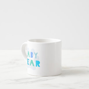 Baby bear - blue espresso cup