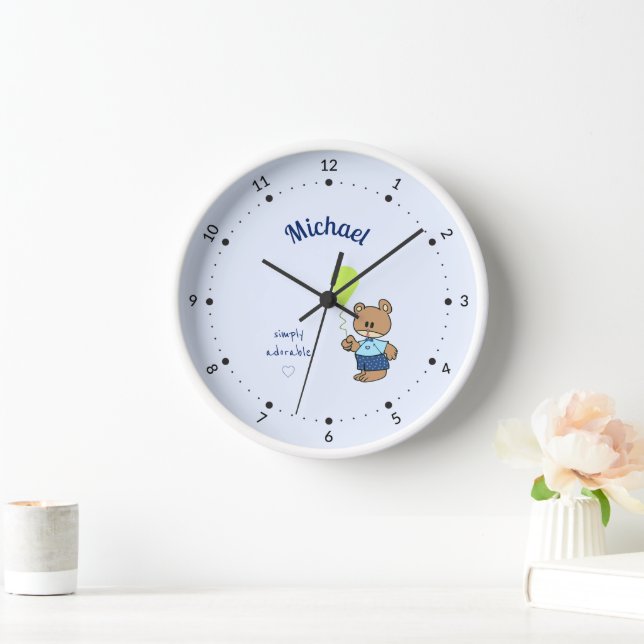 Baby bear  clock (Home)