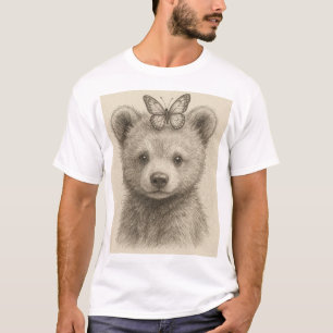 Baby Bear Cub sketch T-Shirt