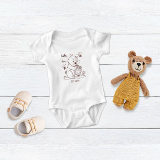 Baby Bear Est 2025 Baby Bodysuit