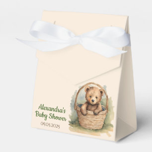 Baby Bear Gender Neutral Baby Shower Favour Box