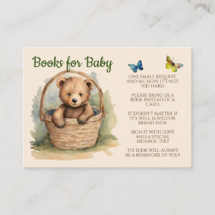 Baby Bear Gender Neutral Books for Baby Enclosure Card