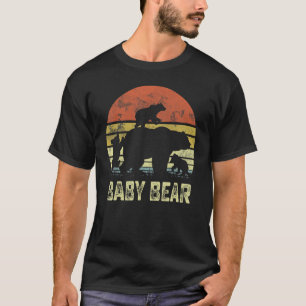 Baby Bear Matching Family Cub 3 kids Mother's Day T-Shirt
