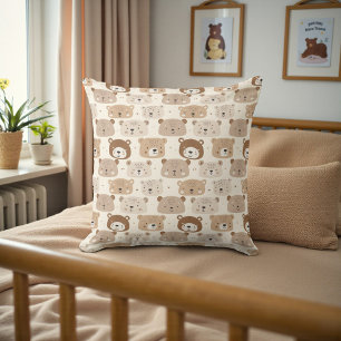 Baby Bear Nursery Double Sided Cushion