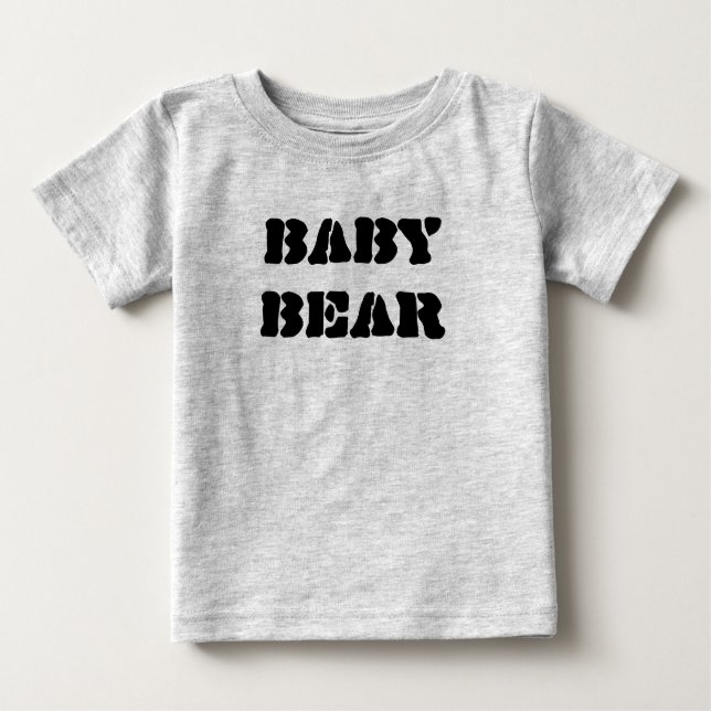 Baby Bear Romper Baby T-Shirt (Front)