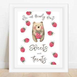 Baby bear - Sweets and treats Poster