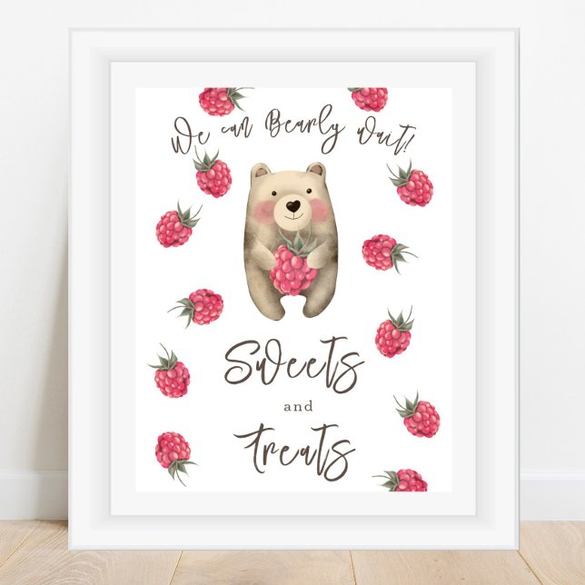 Baby bear - Sweets and treats Poster (Creator Uploaded)