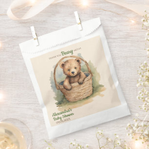 Baby Bear THank You Beary Much Baby Shower Favour Bags