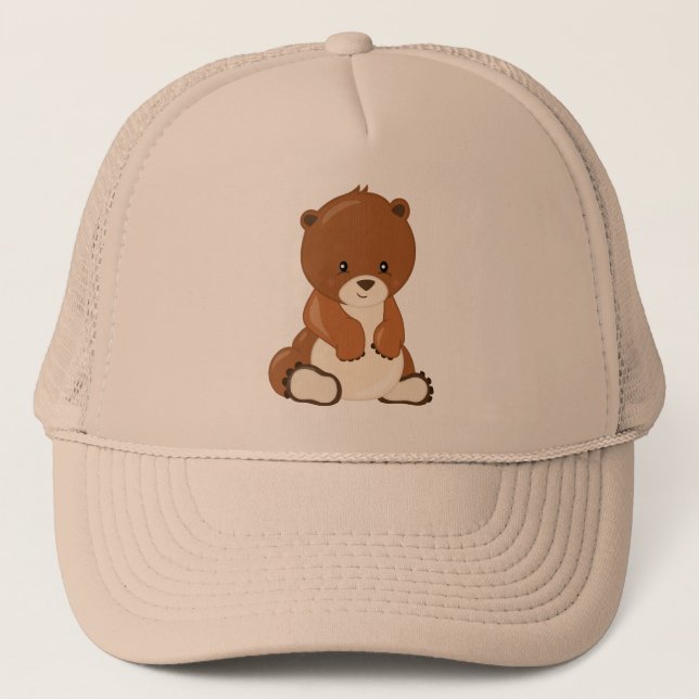 Baby Bear Trucker Hat (Front)