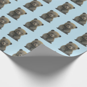 BABY BEAR WRAPPING PAPER