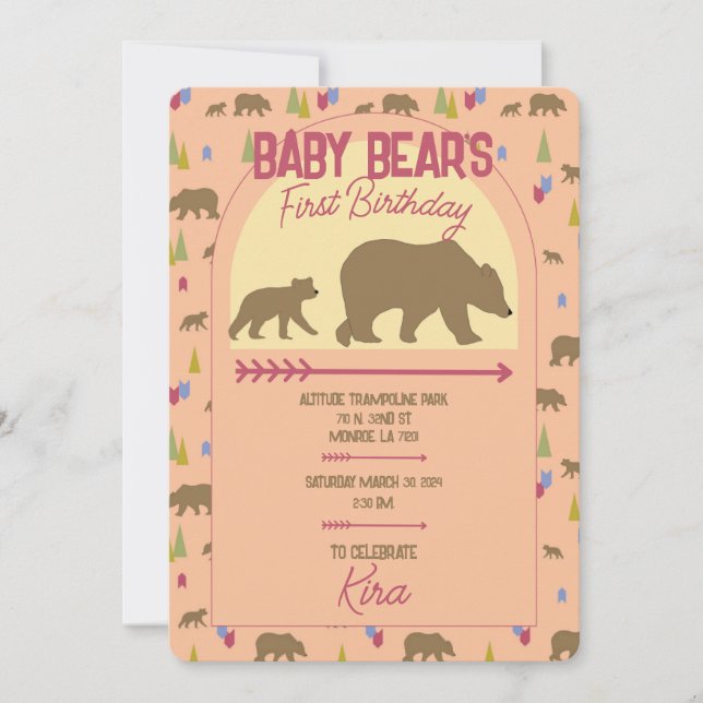 Baby Bear's Birthday (Front)