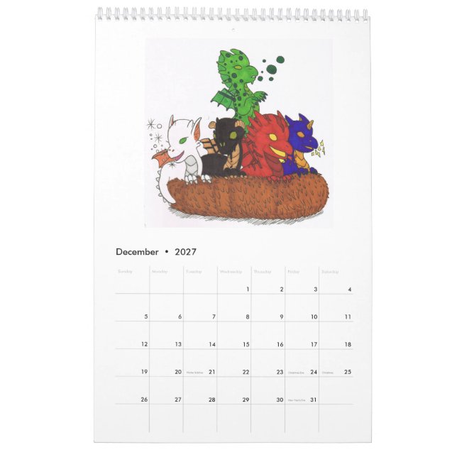 Baby Beasties Calendar (Dec 2027)