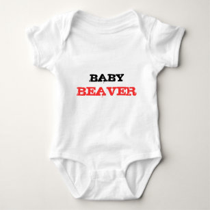BABY BEAVER BABY BODYSUIT