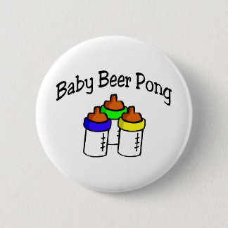 Baby Beer Pong 6 Cm Round Badge