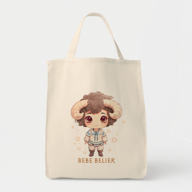 Baby Belier Tote Bag (Front)