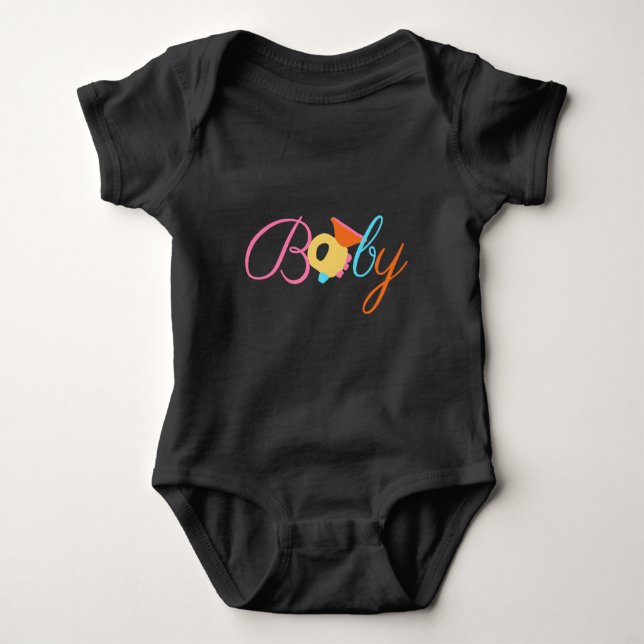 BABY Bella + Canvas Infant Tri-blend One Piece, Bodysuit (Front)