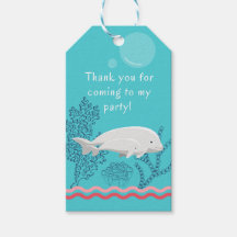 Baby Beluga Favour Tag
