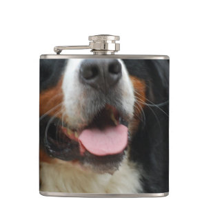 Baby Bernese Mountain Dog Hip Flask