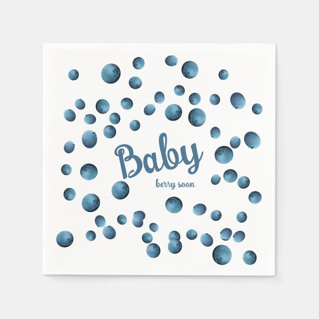 Baby Berry Soon  Napkin (Front)