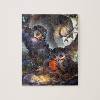 Baby Bestiary - Owlbear Cub Jigsaw Puzzle