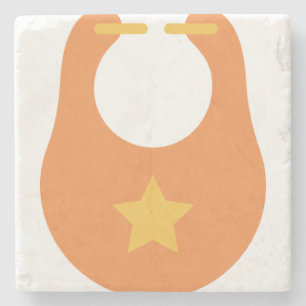baby bib stone coaster