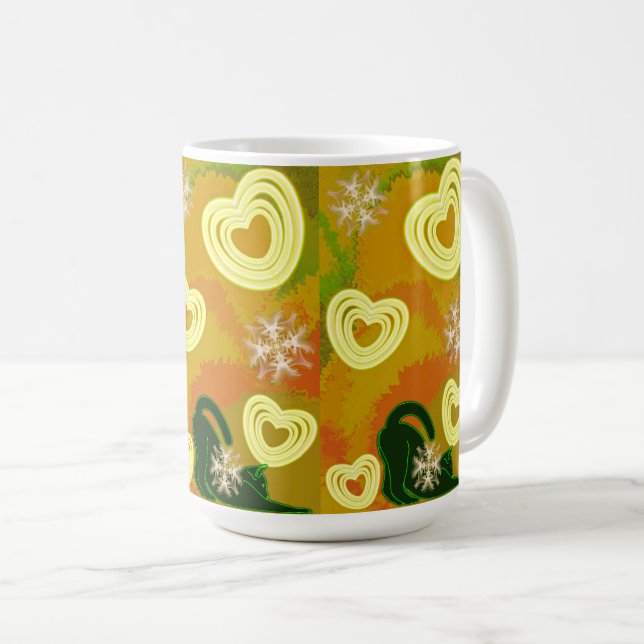 Baby Bib unconditional love y Coffee Mug (Front Right)