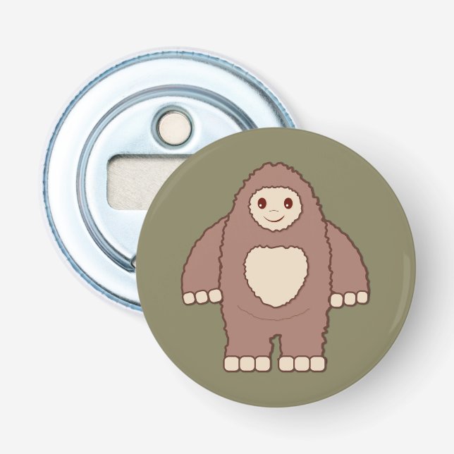 Baby Bigfoot Bottle Opener (Front)