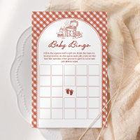 Baby Bingo Baby Q BBQ Couples Baby Shower Game