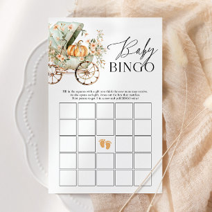 Baby Bingo Fall Little Pumpkin Baby Shower Game