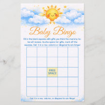 Baby Bingo Game – Baby Shower Gift Prediction