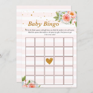 Baby Bingo Game Invitation
