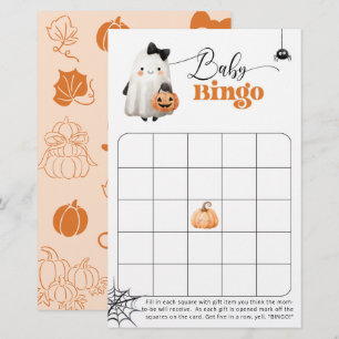 Baby Bingo Little Boo Clothesline Baby Shower