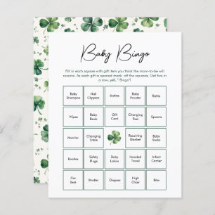 Baby Bingo St. Patrick's Day Baby Shower Game