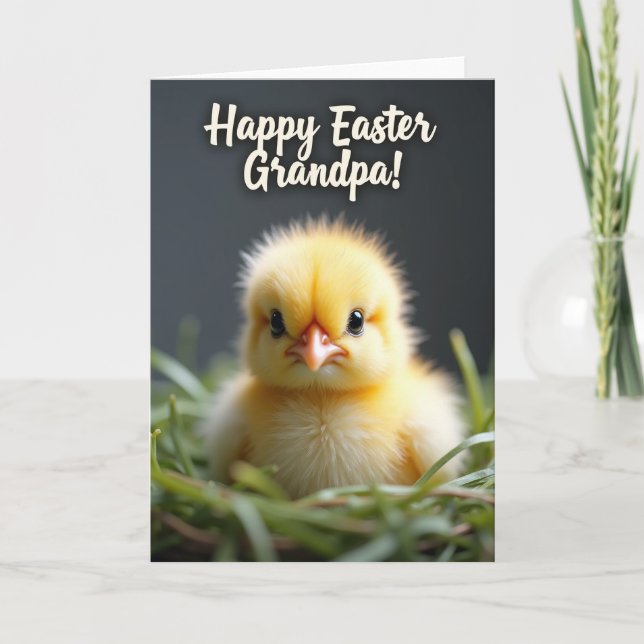 Baby Bird Greeting Card (Front)