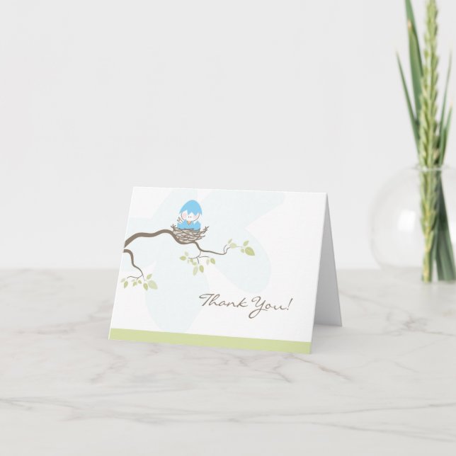 Baby Bird Thank You Card (Front)