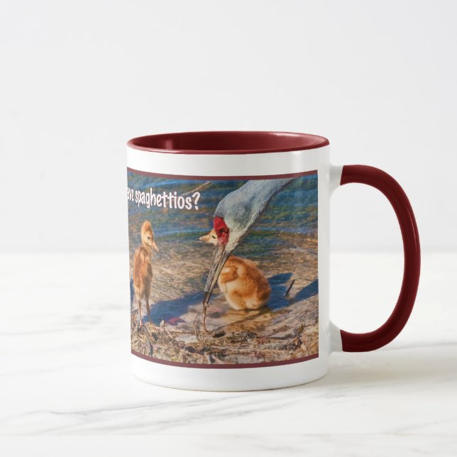 Baby Birds and a Worm Lunch Mug (Right)