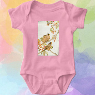 Baby Birds and Apple Blossoms Bodysuit