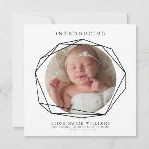 BABY BIRTH ANNOUNCEMENT Introducing Baby