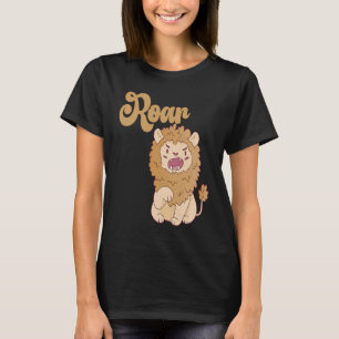Baby Birthday One Wild Lion Animals Celebration Bo T-Shirt