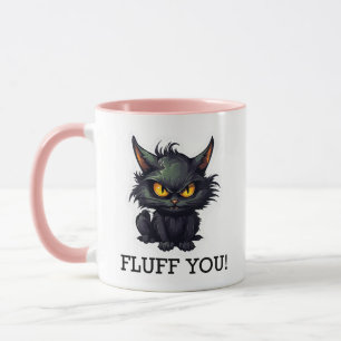 Baby Black Cat Design - Combo Mug