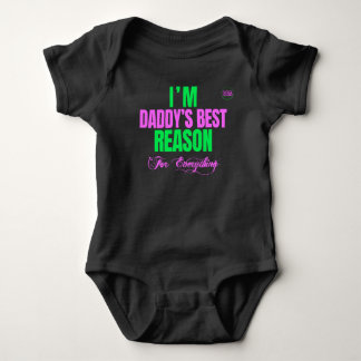 Baby Black Neon Print Infant Wear Bodysuit