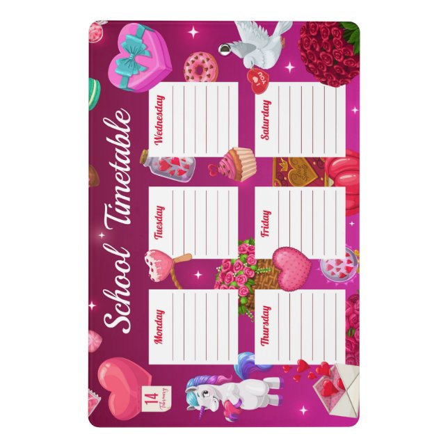 Baby Blanket Mini Clipboard (Back)