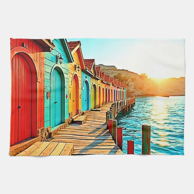 Baby Blanket Tea Towel (Horizontal)