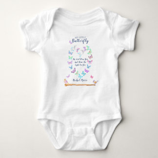 Baby Blessing Butterfly Heart Bodysuit